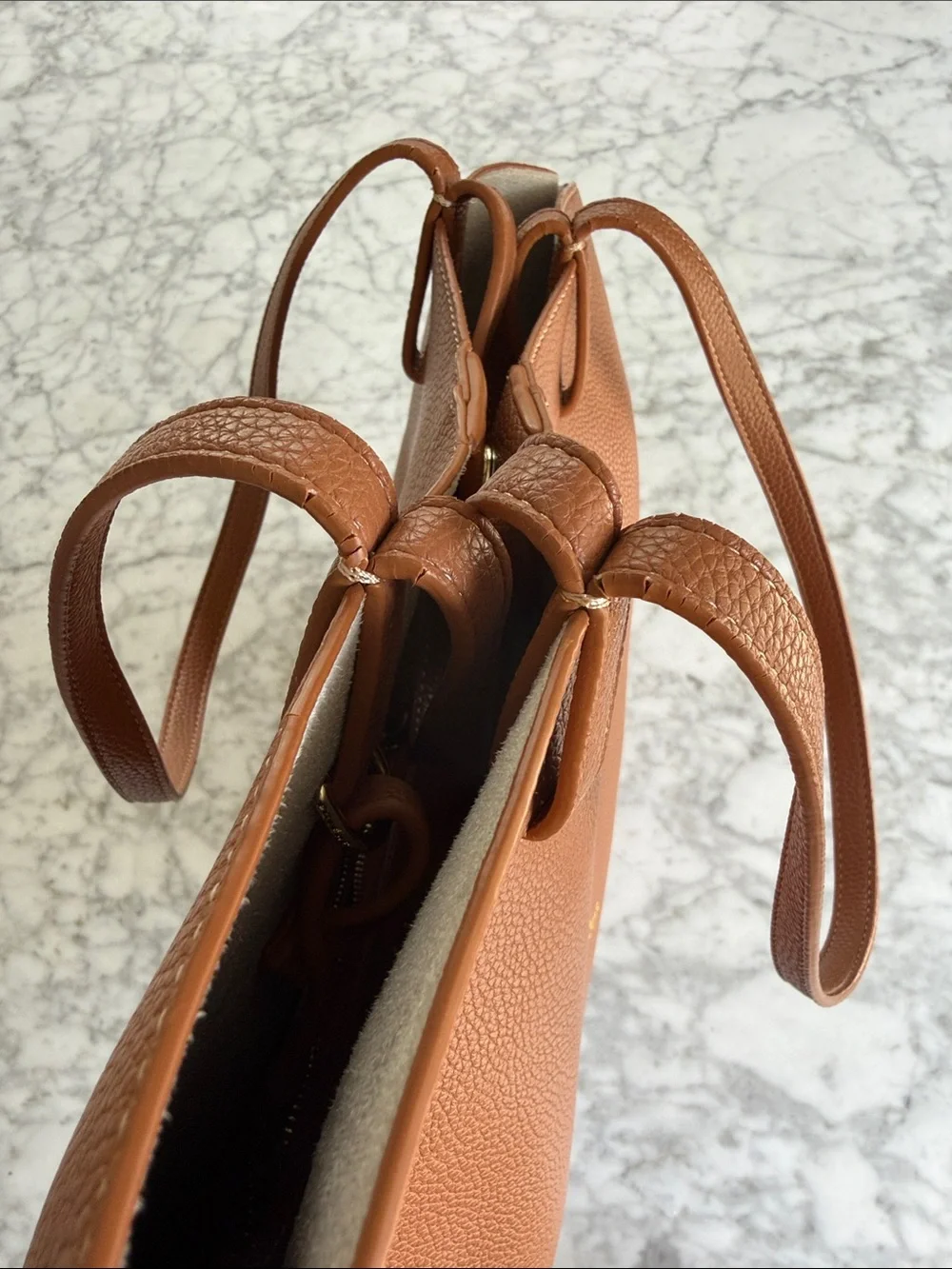 Polene Cyme Tote in Camel